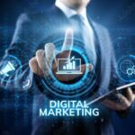 Digital marketing expert analyzing website performance for a business in Ilford.