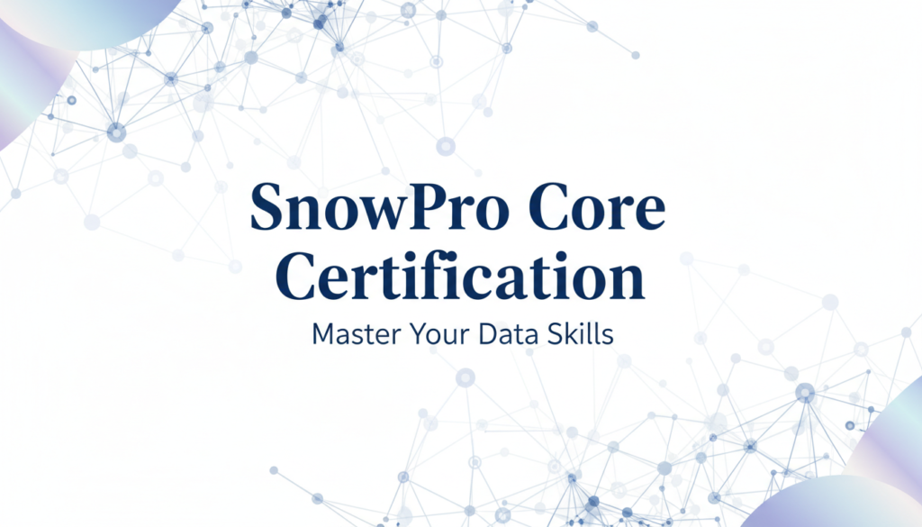 SnowPro Core Certification Preparation Guide for Data Professionals